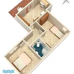 By The Sea - Gonar, Rab - 4989 Appartement *